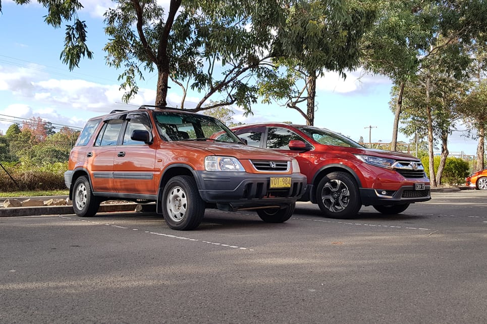 20 years of CR-V evolution in one shot.