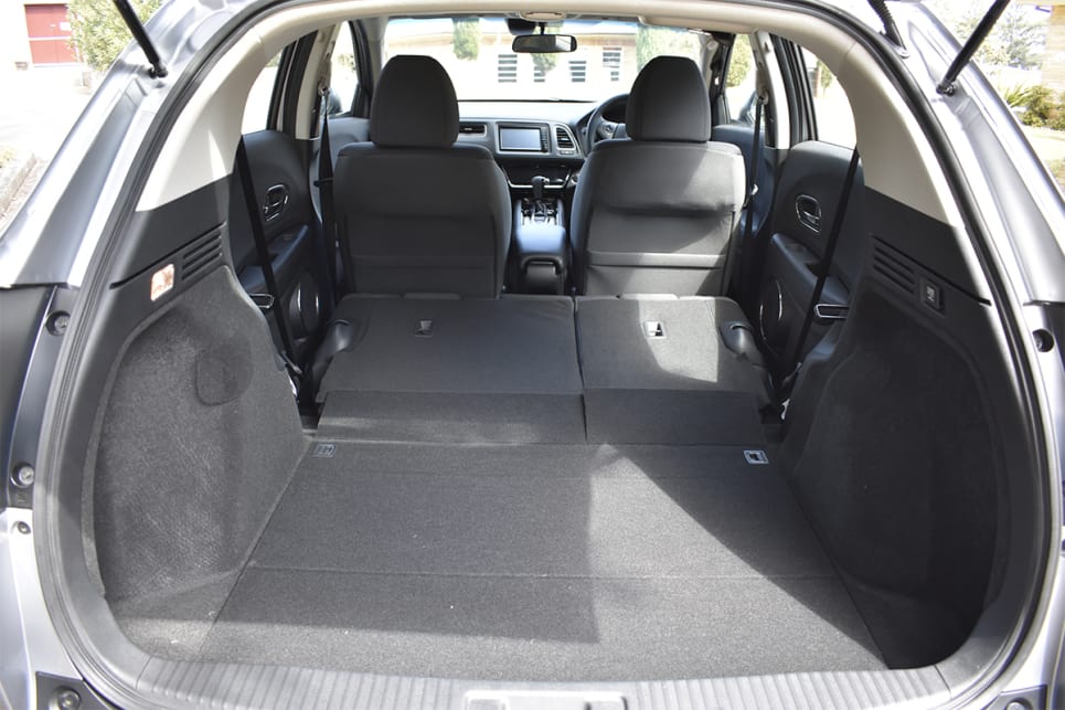 Cargo capacity grows to 1462 litres with the rear seats down. (image credit: Mitchell Tulk) 