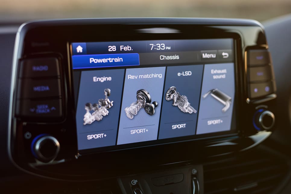 Coming standard is an eight-inch touch screen with sat nav, reversing camera, digital radio, Apple CarPlay, and Android Auto.