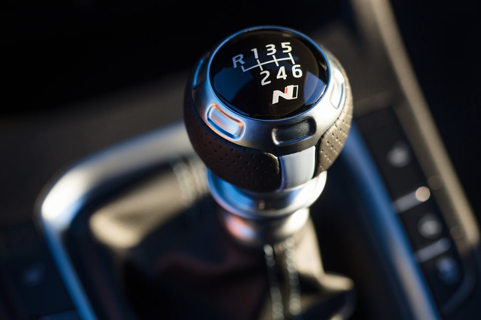 The i30 N gets a heavy-duty clutch for the six-speed manual.