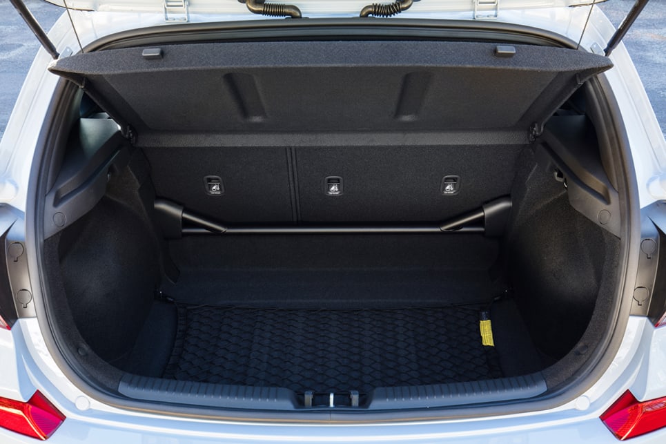 The only losses in practicality are to the boot, which has a cargo capacity of 381 litres.