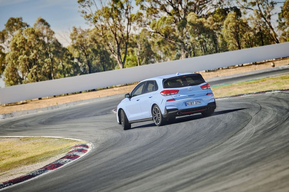 On the track the i30 N Performance is more fun than weapon with its agility and predictability.