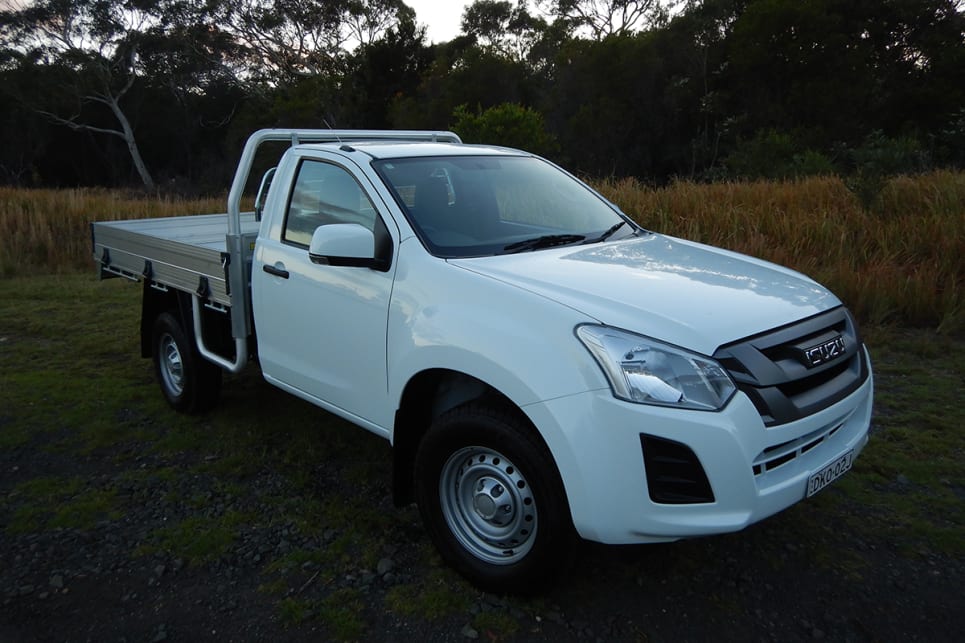 Hard and not very fast: Isuzu has updated its old-school working ute. It's still old school.