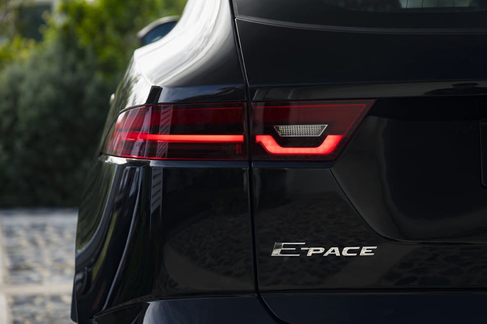 There really isn’t an angle from which the E-Pace doesn’t look good.