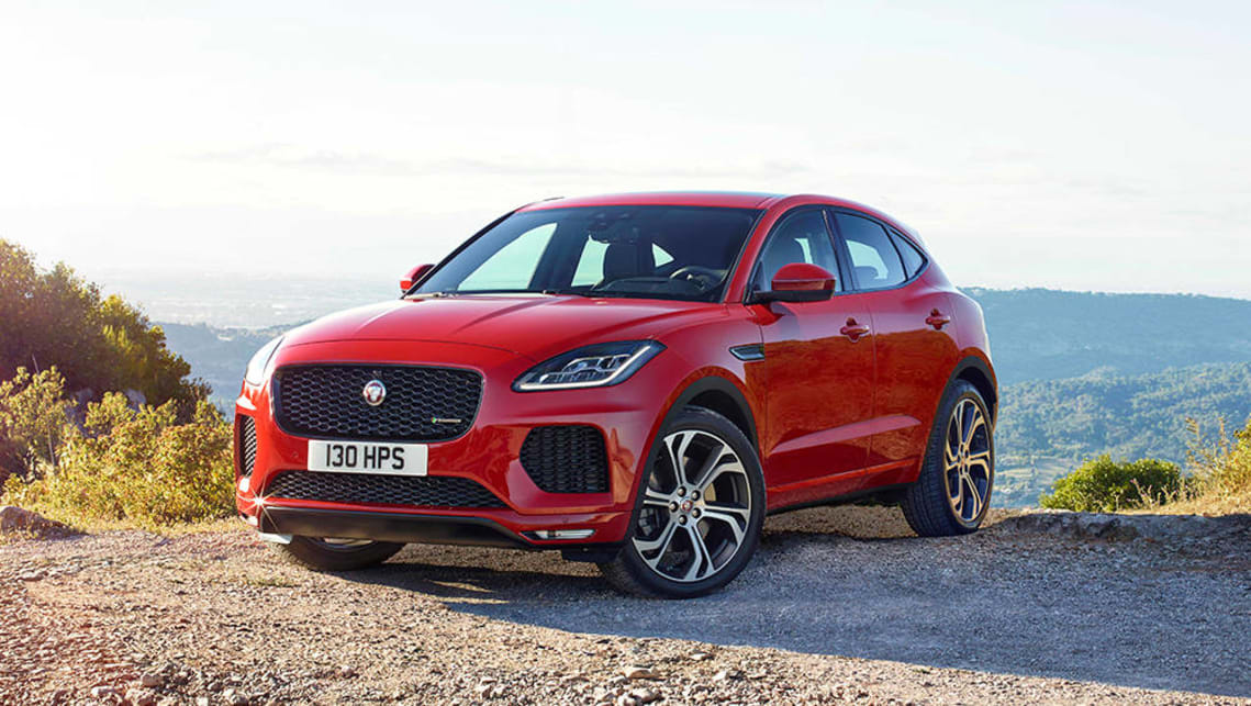 The E-Pace is intended to be less of a  scaled-down F-Pace and more an SUV-ified F-Type.