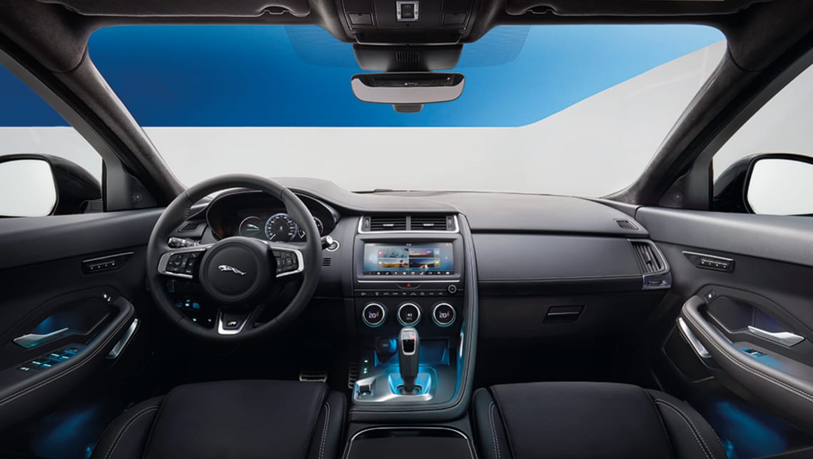 The interior will be familiar to anyone who has spent any time in recent Jaguar products.