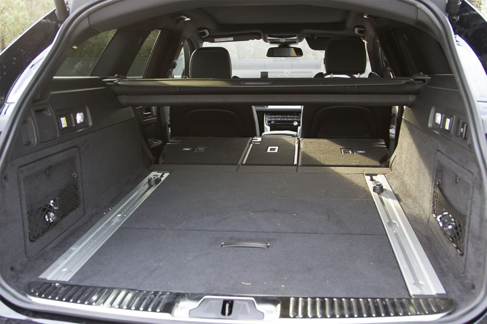 There is "up to" 1700 litres of space with the seats down. (image credit: Peter Anderson)