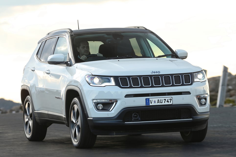 The Compass is more a mini Grand Cherokee than the Cherokee. (Jeep Compass Limited pictured)