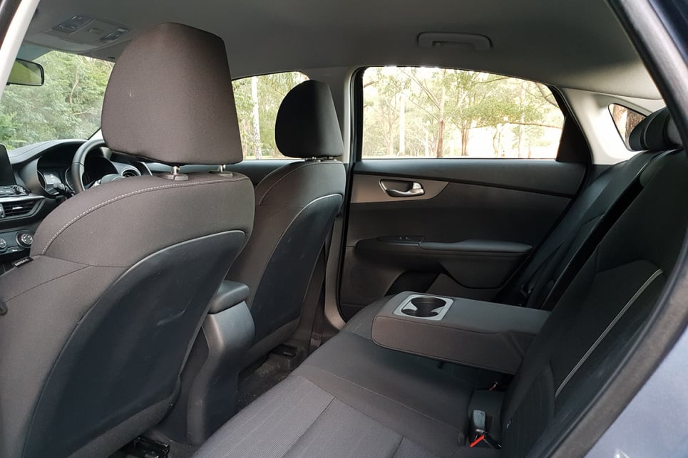 On top of good levels of legroom, rear-seat passengers are treated with a centre fold-down armrest.