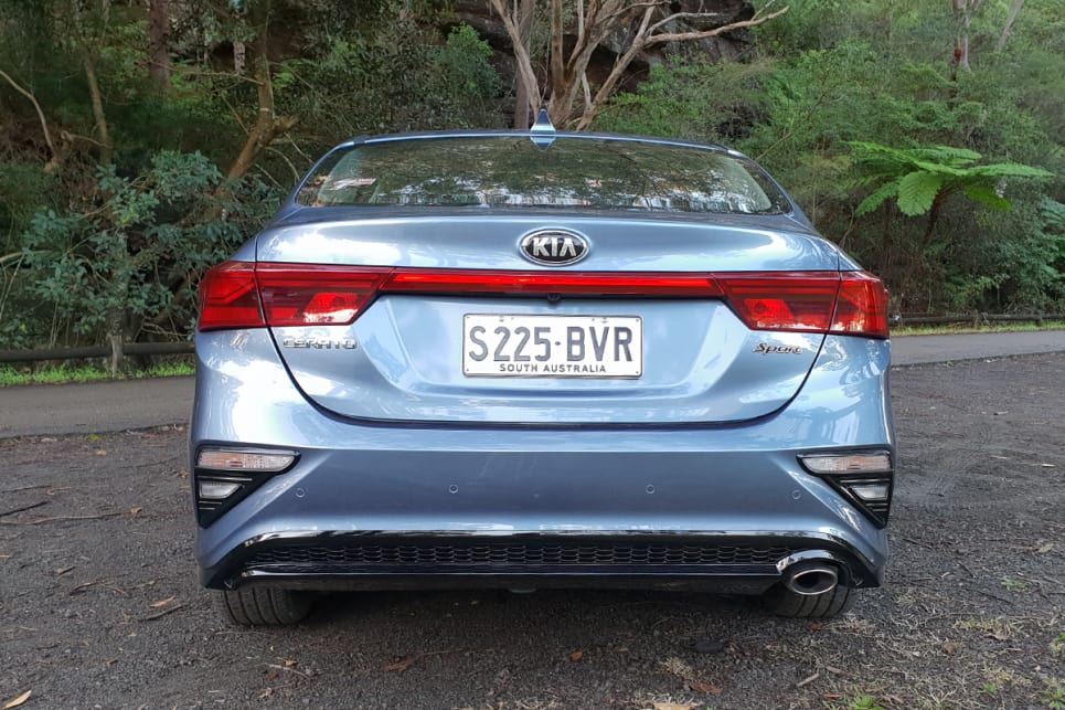The look of the Cerato is just right - not too conservative, not too adventurous.