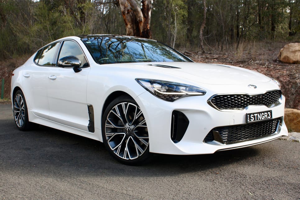 Kia Stinger Gt Line 2018 Review Snapshot Carsguide