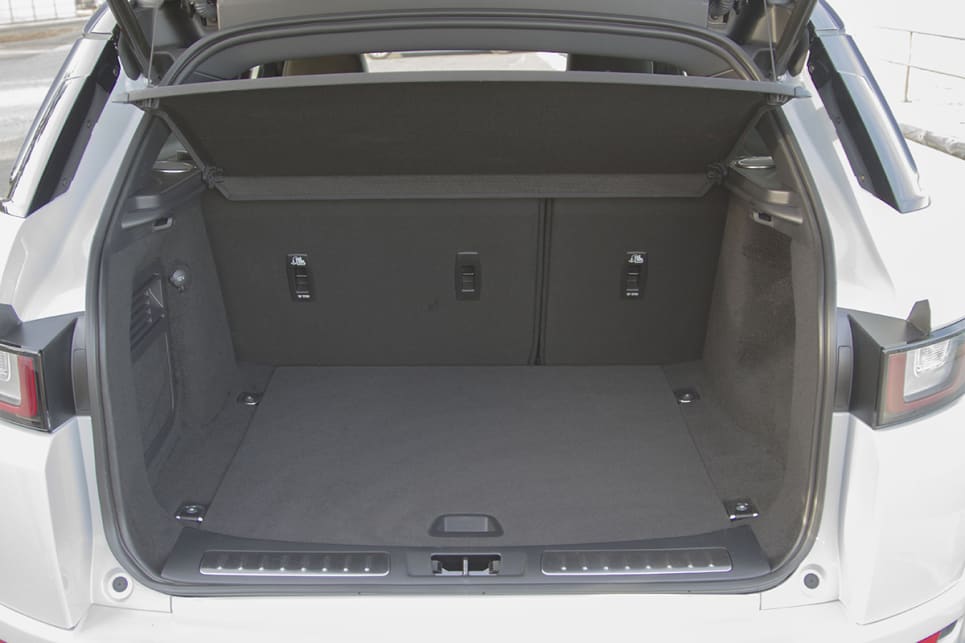 The boot is an impressive 575 litres with the seats up.