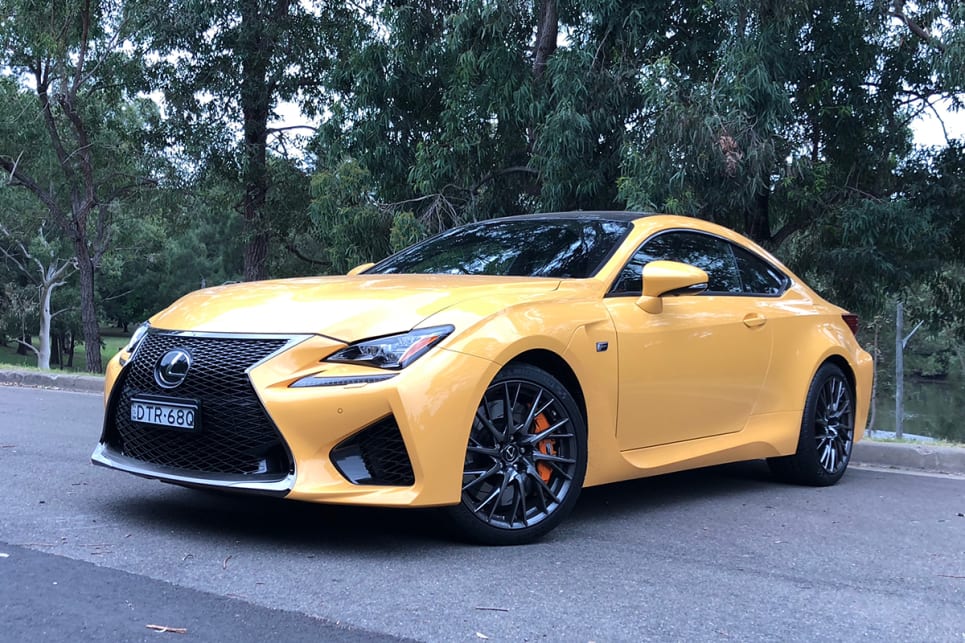 The RC F is the angriest member of the RC family. (image: Andrew Chesterton)