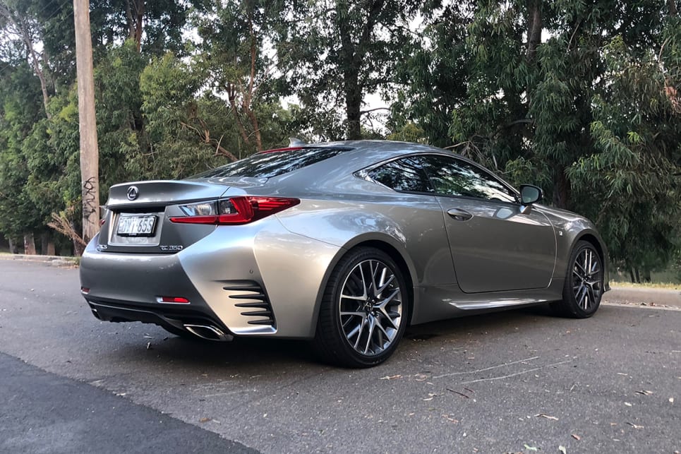 Lexus RC 350 2018 review snapshot CarsGuide
