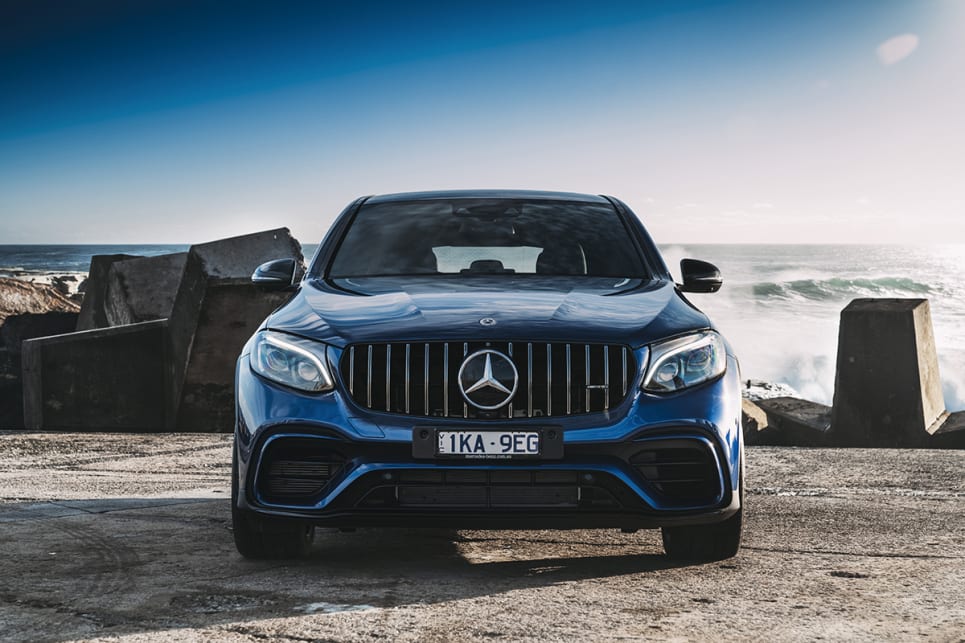 2018 Mercedes-Benz GLC 63 S. (Coupe variant shown)