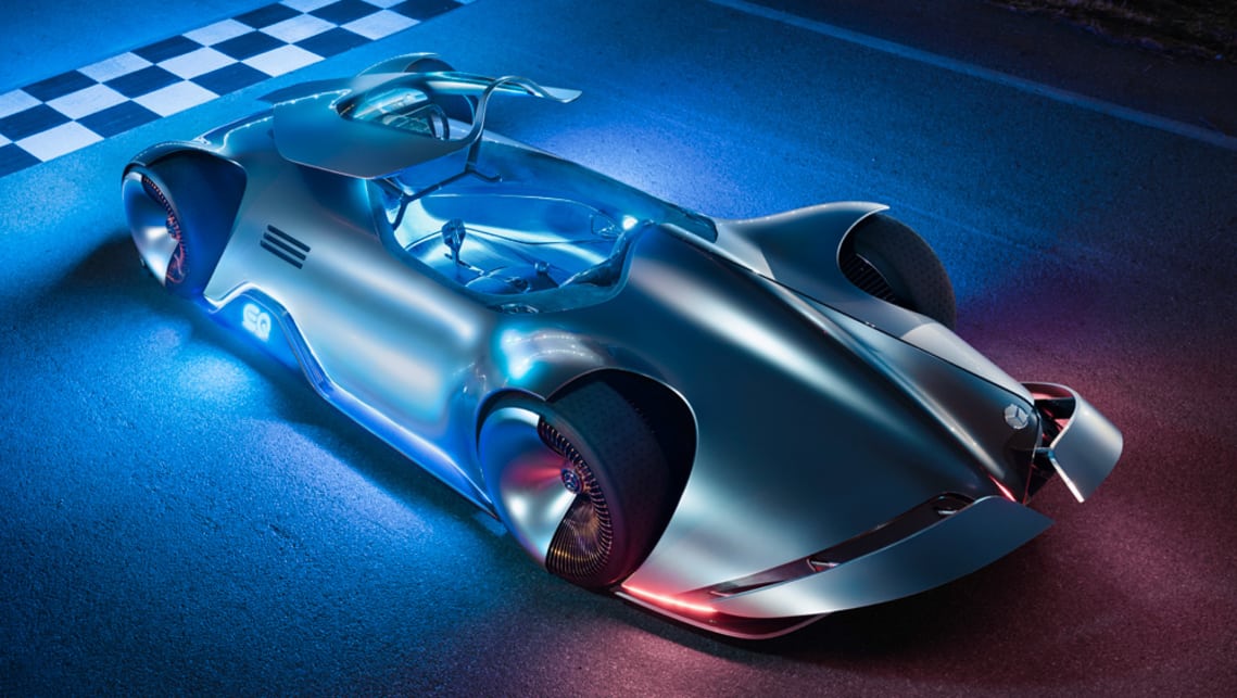 Mercedes Benz Vision Eq Silver Arrow Points The Way