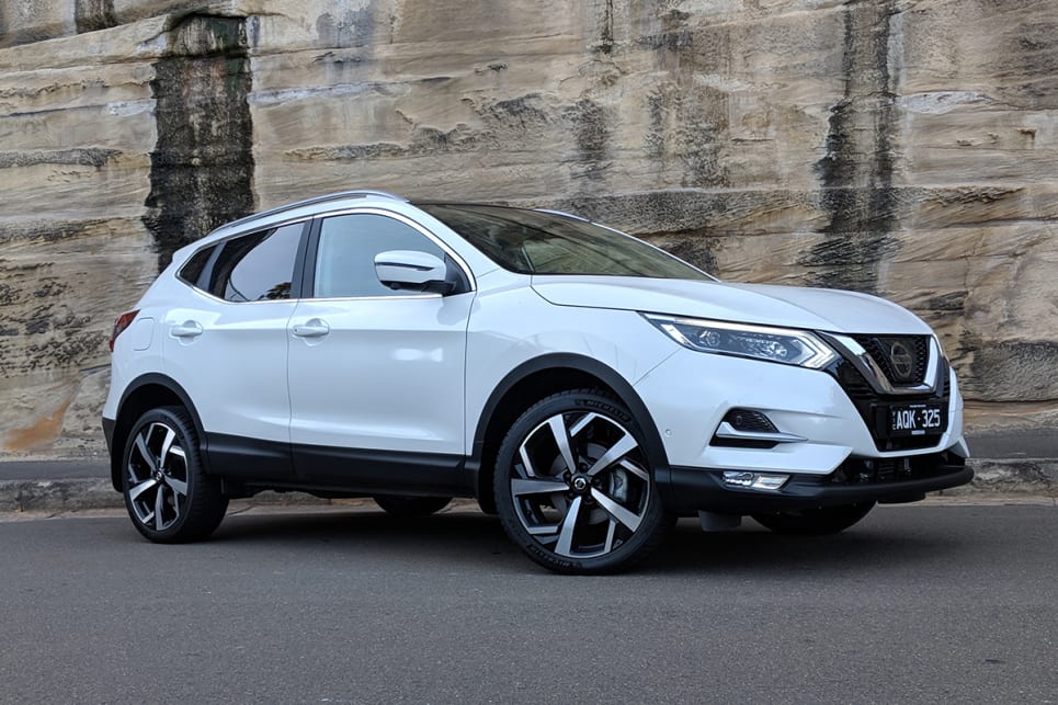 This latest Qashqai is definitely one of the better-looking SUVs in its class.