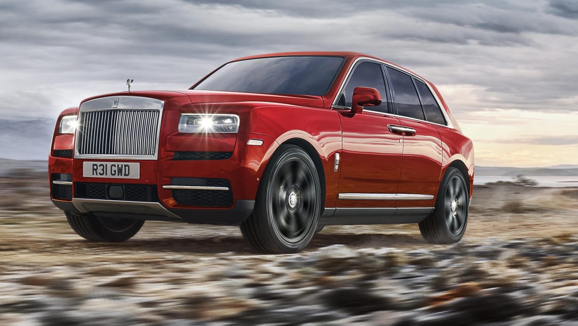 The Cullinan costs around 685,000 dollary-doos in Australia - and that's before options!