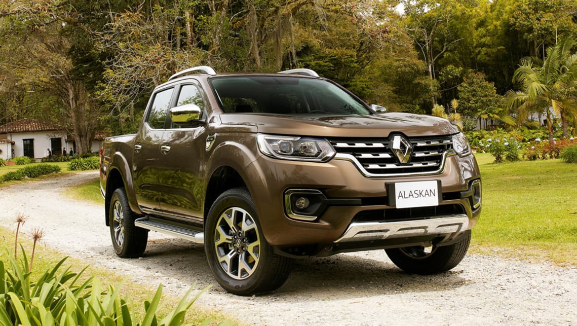 Like the forthcoming Mercedes-Benz X-Class, the Alaskan is based heavily on the Nissan Navara ute. (image credit: GoAutoMedia)