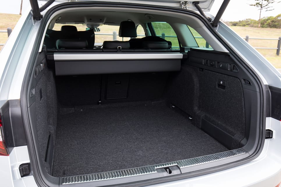 The Skoda Superb doesn't disappoint with a whopping 660 litres of boot space.