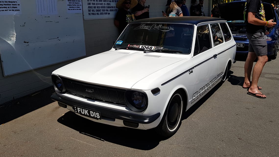 This ultra-rare KE16 Corolla is a great example of the new face of Summernats. (image credit: Malcolm Flynn)