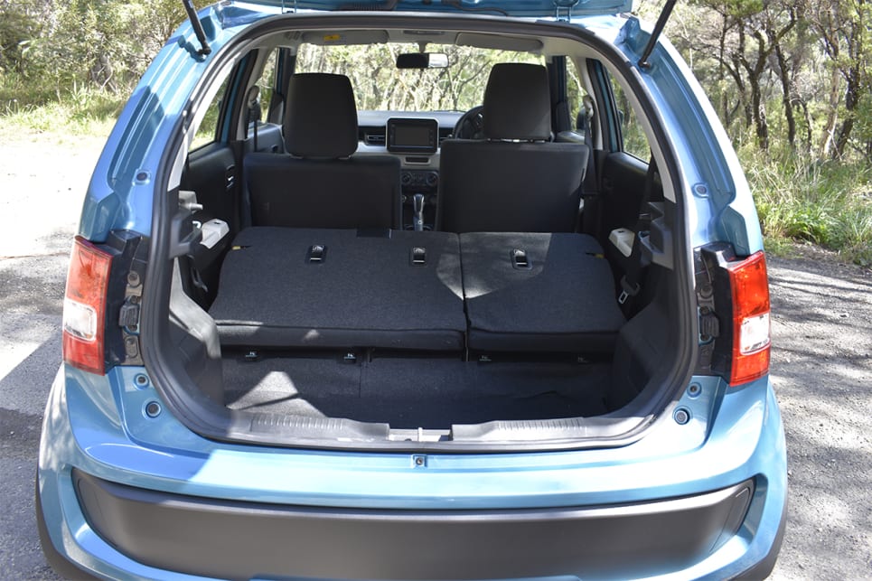 The GL has 1101 litres with the seats down. (image credit: Mitchell Tulk)