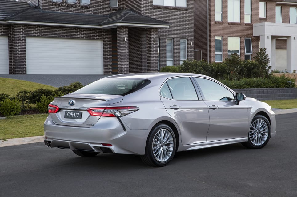 2018 Toyota Camry SL Hybrid pictured.