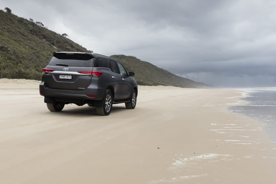 The Fortuner slots below the venerable Prado as the cheapest of Toyota’s four-wheel drive wagons and, in some ways, is a better proposition.