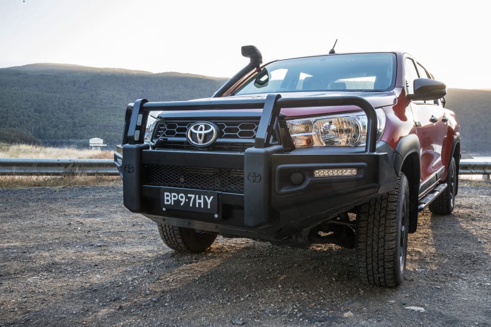 2018 Toyota HiLux. (Rugged variant shown)