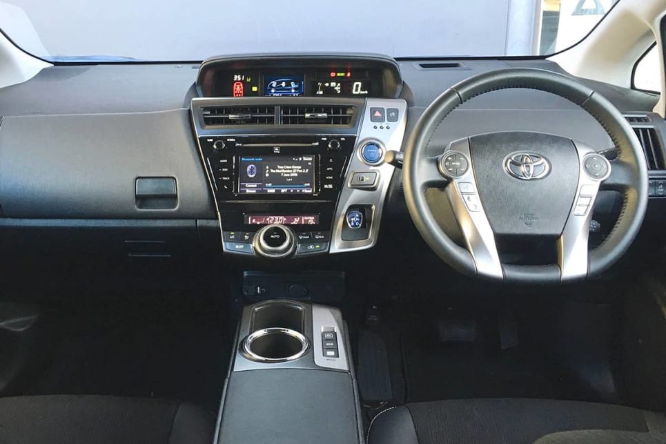 Every Prius V has Toyota’s Safety Sense plus system. (image credit: Matt Campbell)