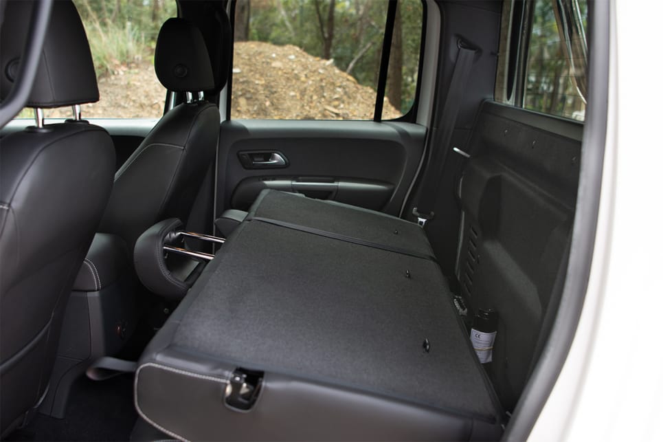 Both have flexible rear seats that allow you to raise/lower the backrest and also the seat base.