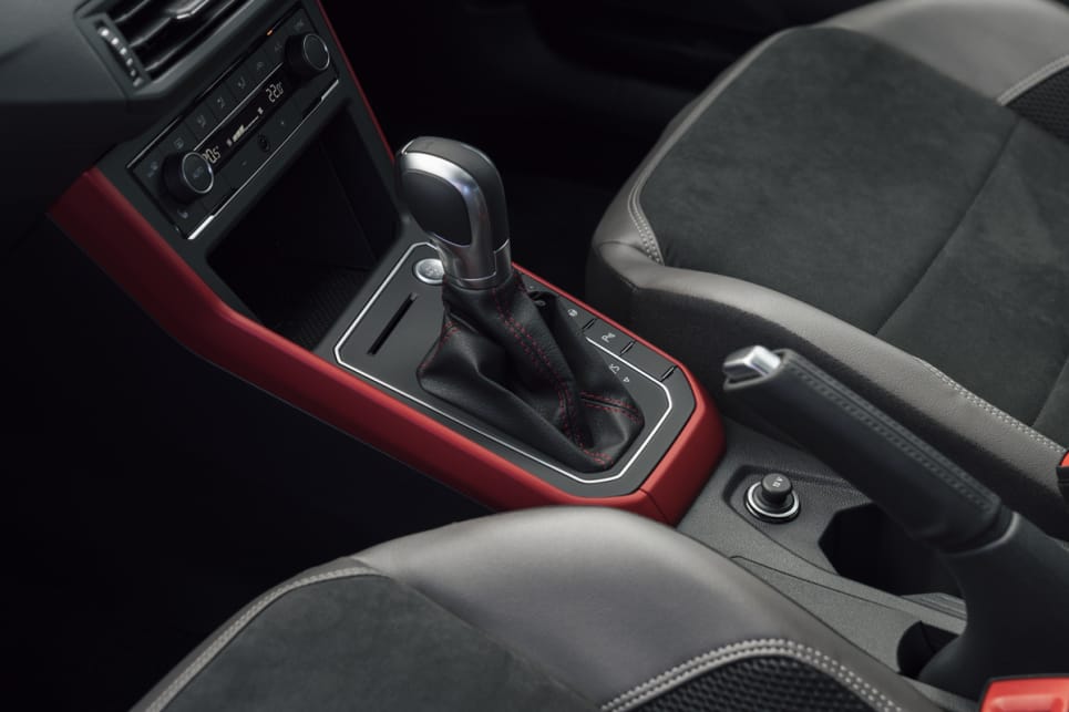 The red element that’s inlayed into the dash and matching trim is stunning.