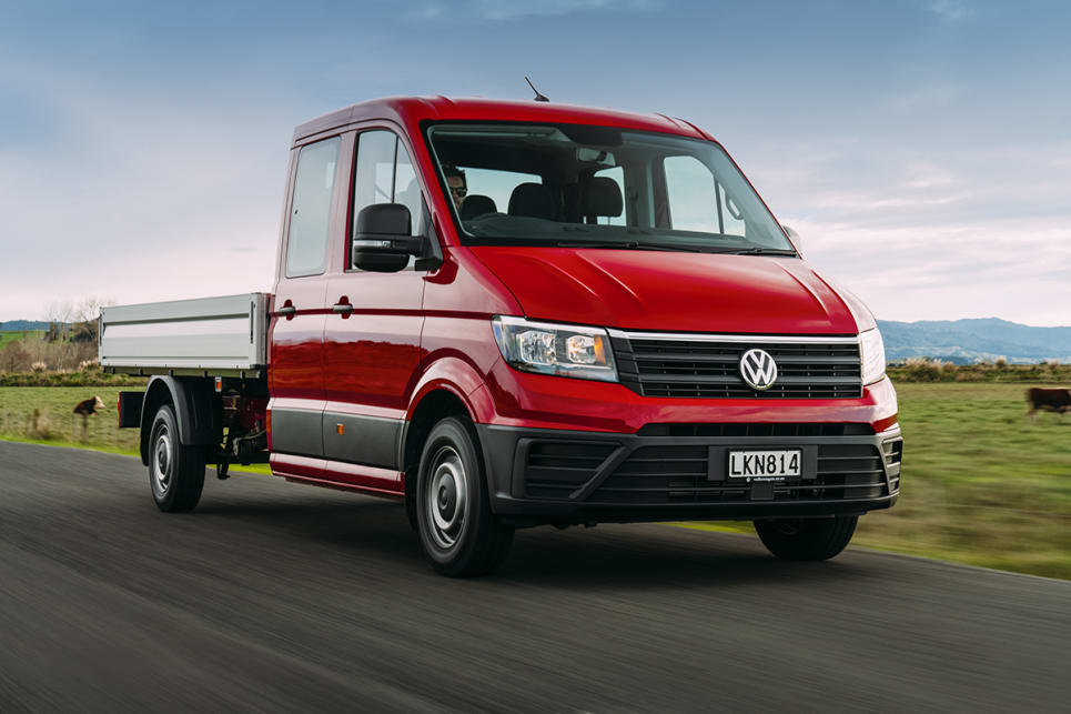 The Crafter Dual Cab is powered by a 2.0-litre four-cylinder turbocharged diesel engine.
