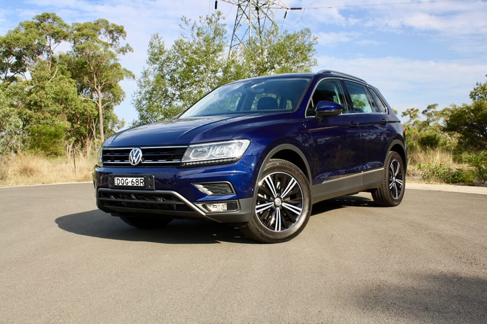 The Volkswagen Tiguan offers a range of four-cylinder engines.