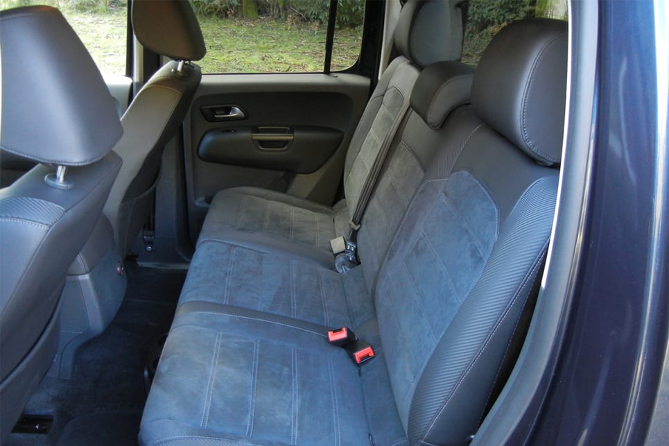 Anyone in the rear seats don’t enjoy the same comfort levels as those in the front. (image credit: Mark Oastler)