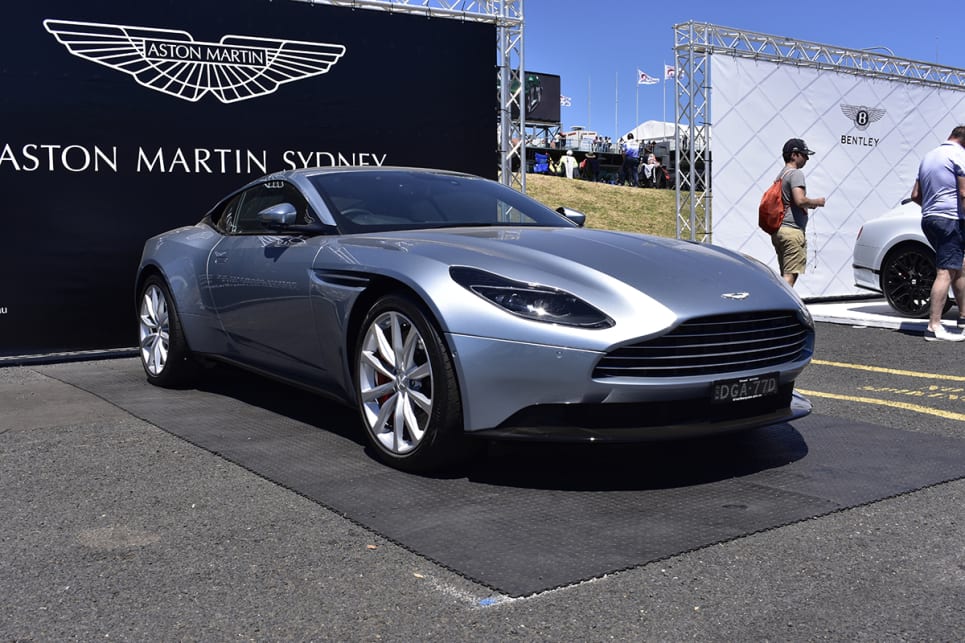 The only Aston Martin I saw over the whole weekend. (image credit: Mitchell Tulk)