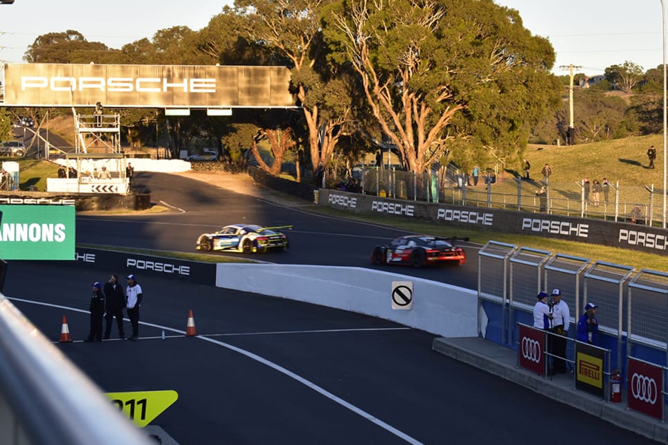 Audi believes one car isn't enough at the Bathurst 12 hour. (image credit: Mitchell Tulk)