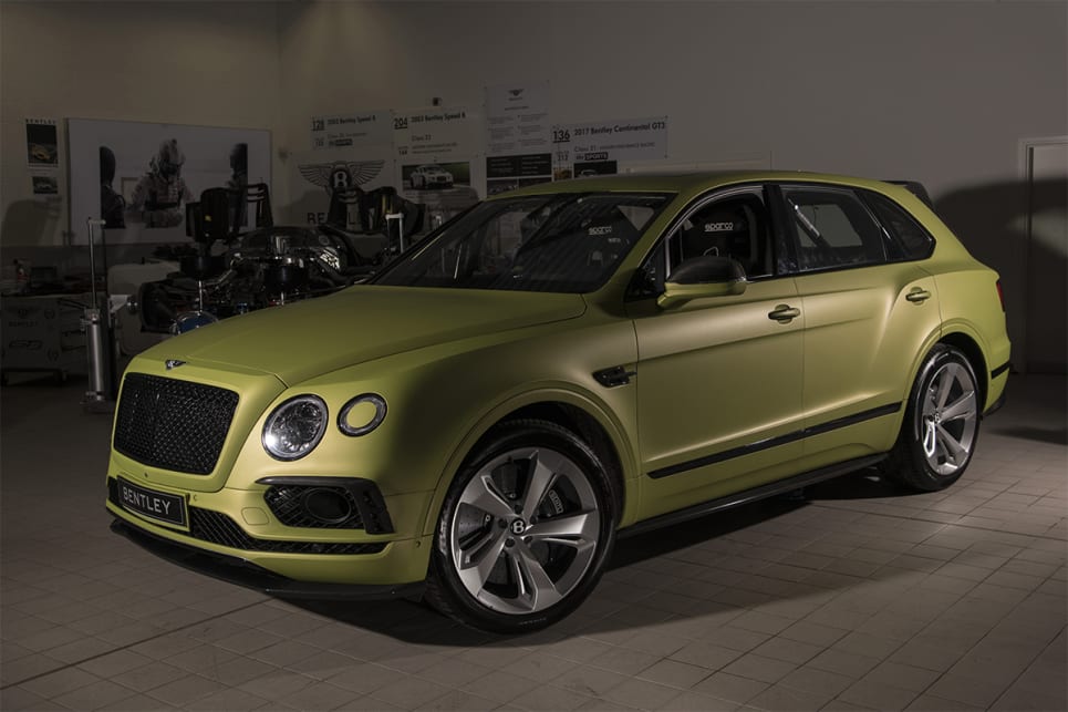 The Bentayga has been built as close to production standard as possible, with minimum changes as governed by the Production Class rules.