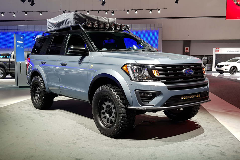 Think of the Expedition as an F-150 wagon. This one's been prepped for actual expeditions.