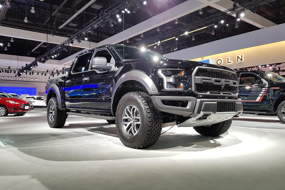The new Raptor looks best from an ant's-eye view.