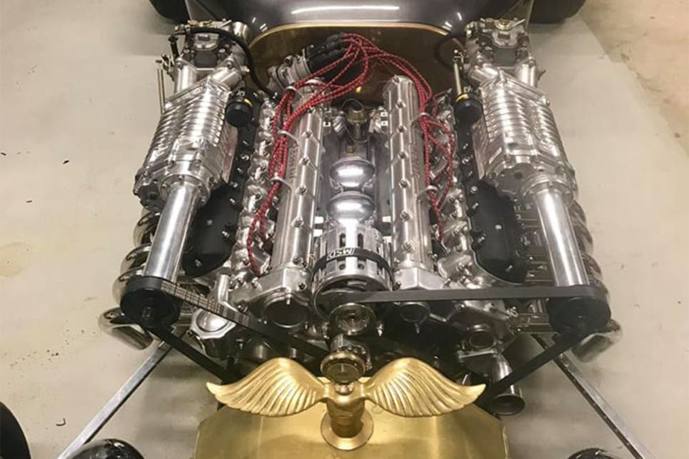 The type of engine for those who like to face death every time they drive. (image credit: ProWire Performance Wiring)