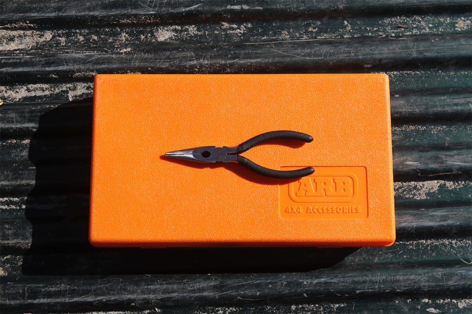 A pair of pliers: Use these to remove the cause of the puncture.