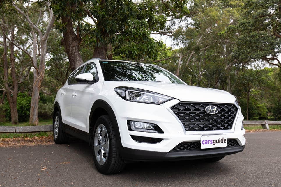 The Tucson's exterior hasn’t changed much since last year’s model. (image credit: Dean McCartney)