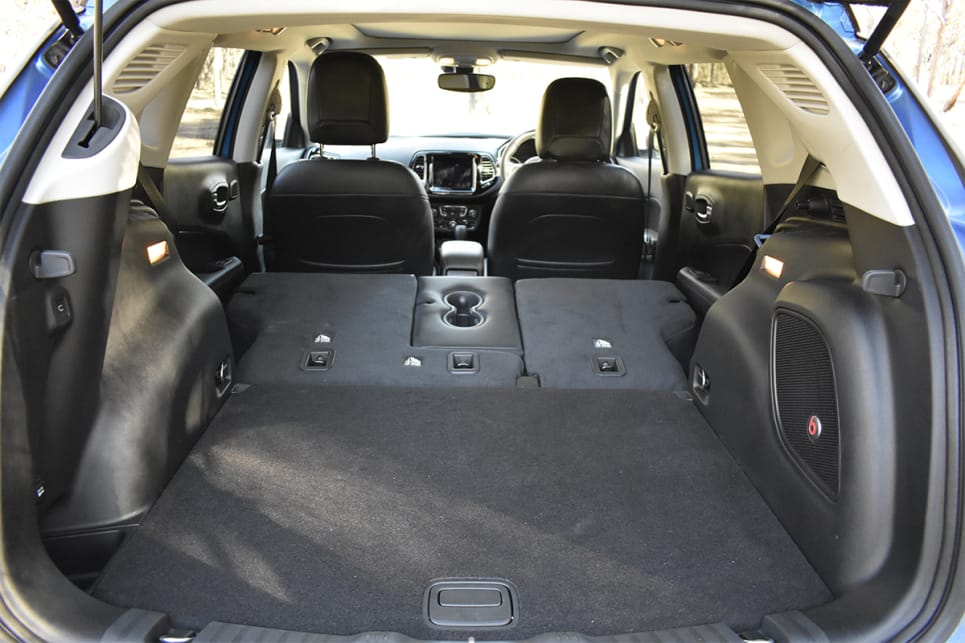 Jeep compass back hotsell seat fold down