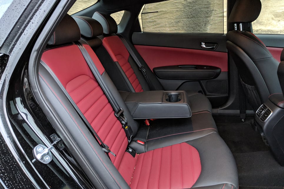 Kia is well known for putting plenty of thought into cabin storage design, and the Optima GT is no exception.