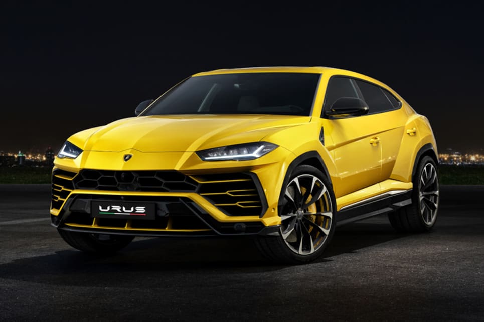 Claimed to be the fastest SUV yet, the 2197kg Urus has a top speed of 305km/h and can sprint from standstill to 100km/h in 3.6s.