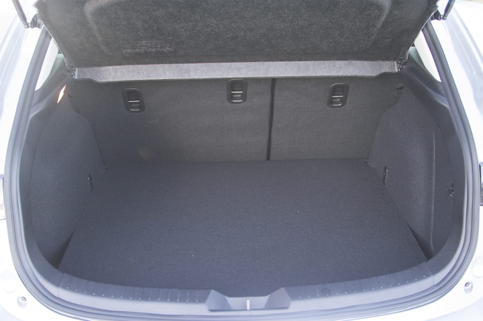 The hatch offers 308 litres of boot space. (image credit: Peter Anderson)