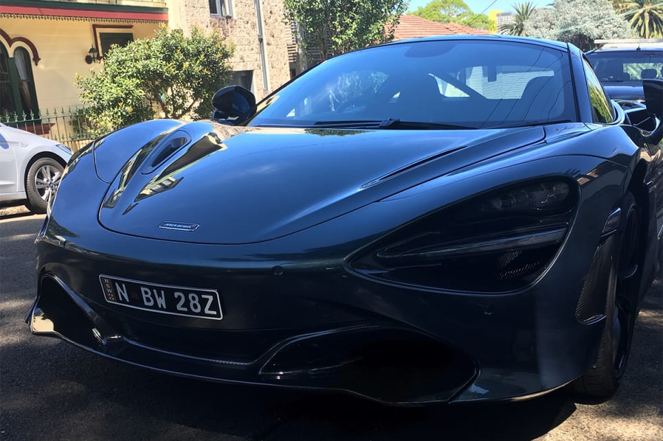 My first attempt at a second car was a McLaren 720S, which made me very happy, but displeased my wife. (image credit: Stephen Corby)