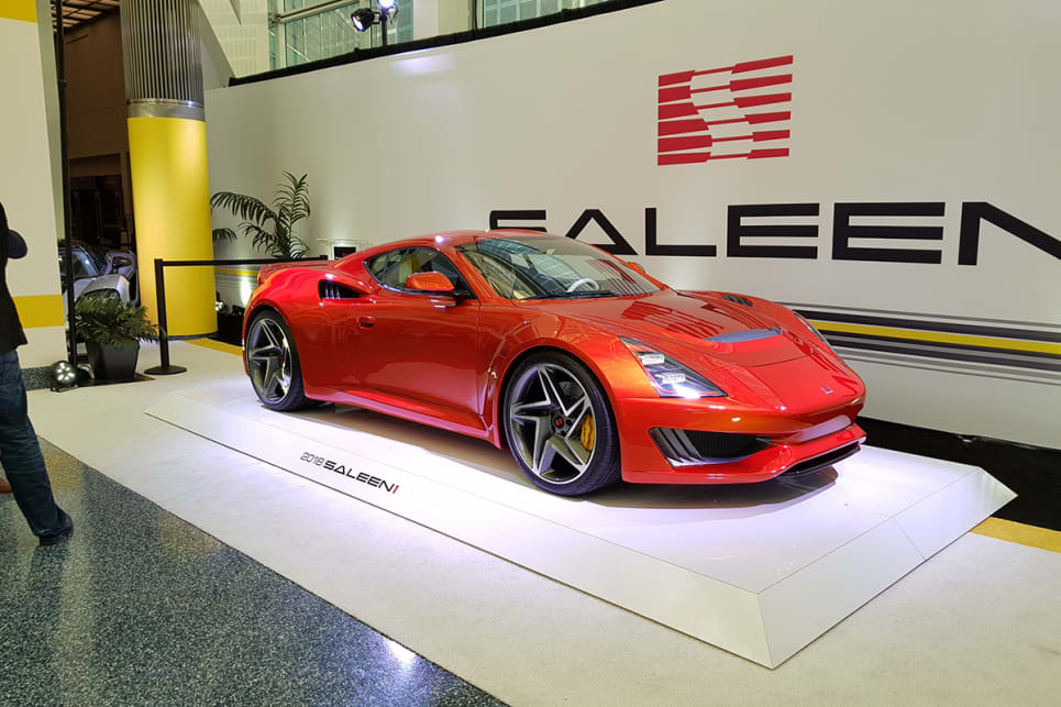 The Saleen1 will house a turbocharged 2.5-litre, four clyinder. (image credit: Malcolm Flynn)