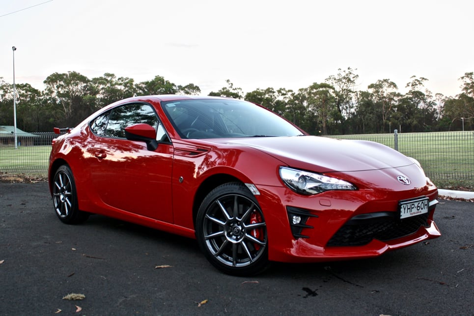 The 2018 Toyota 86 GTS with the optional Dynamic Performance Pack certainly looks a little fresher. (image credit: Matt Campbell)